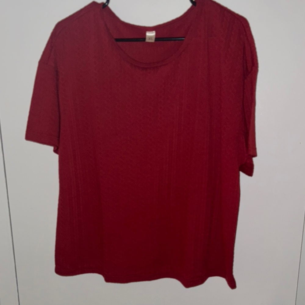 Classic Red Women's Top